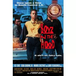 BOYZ N THE HOOD 1991 90s OFFICIAL ORIGINAL CINEMA MOVIE PRINT PREMIUM POSTER