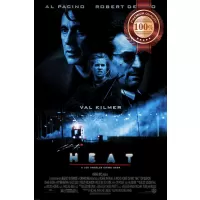 HEAT 1995 90s Al Pacino ORIGINAL OFFICIAL CINEMA MOVIE FILM PRINT PREMIUM POSTER