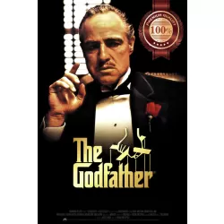 THE GODFATHER 1972 70s ORIGINAL OFFICIAL CINEMA MOVIE PRINT PREMIUM POSTER
