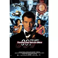 TOMORROW NEVER DIES 007 1997 JAMES BOND ORIGINAL CINEMA PRINT PREMIUM POSTER