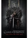 LARGE 90cm x 60cm GAME OF THRONES GOT NED STARK THRONE PRINT PREMIUM POSTER LARGE 90cm x 60cm GAME OF THRONES GOT NED STARK THRONE PRINT PREMIUM POSTER