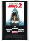 JAWS 2 TWO II SHARK BEHIND SKIER ORIGINAL CINEMA ART PRINT PREMIUM POSTER