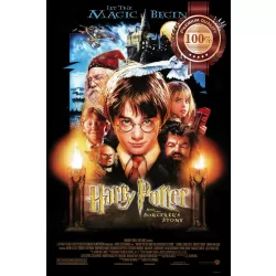 HARRY POTTER AND THE SORCERER'S STONE ORIGINAL CINEMA MOVIE PRINT PREMIUM POSTER