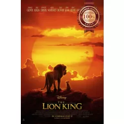 THE LION KING 2019 OFFICIAL ORIGINAL CINEMA FILM MOVIE PRINT PREMIUM POSTER