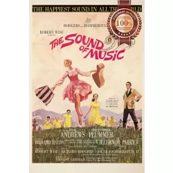 THE SOUND OF MUSIC 1965 OFFICIAL ORIGINAL CINEMA MOVIE PRINT PREMIUM POSTER