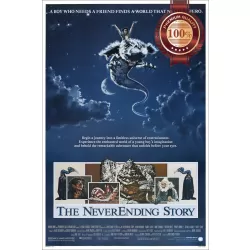 THE NEVERENDING STORY 1984 80s OFFICIAL ORIGINAL MOVIE FILM PRINT PREMIUM POSTER