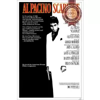 SCARFACE AL PACINO 1983 OFFICIAL ORIGINAL CINEMA MOVIE PRINT PREMIUM POSTER