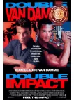 DOUBLE IMPACT 1991 90s VAN DAMME MOVIE FILM ORIGINAL CINEMA PRINT PREMIUM POSTER