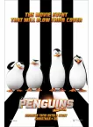 PENGUINS OF MADAGASCAR DREAMWORKS OFFICIAL CINEMA MOVIE PRINT PREMIUM POSTER