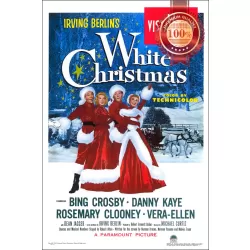 WHITE CHRISTMAS 1954 50s ORIGINAL OFFICIAL CINEMA MOVIE PRINT PREMIUM POSTER