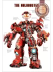 THE HULKBUSTER IRON MAN SUIT HULK BUSTER INFO DIAGRAM PRINT PREMIUM POSTER