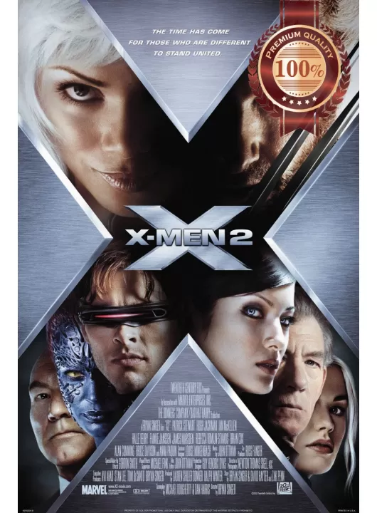 X-MEN X2 XMEN 2 TWO II ORIGINAL OFFICIAL 03 MOVIE FILM PRINT PREMIUM POSTER