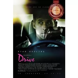 DRIVE RYAN GOSLING 2011 ORIGINAL CINEMA MOVIE FILM PRINT PREMIUM POSTER