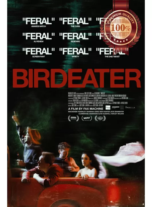 BIRDEATER 2023 ‧ THRILLER DRAMA ORIGINAL MOVIE FILM CINEMA PRINT PREMIUM POSTER BIRDEATER 2023 ‧ THRILLER DRAMA ORIGINAL MOVIE FILM CINEMA PRINT PREMIUM POSTER