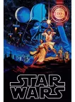 A NEW HOPE 1977 STAR WARS EPISODE IV ORIGINAL CINEMA MOVIE PRINT PREMIUM POSTER