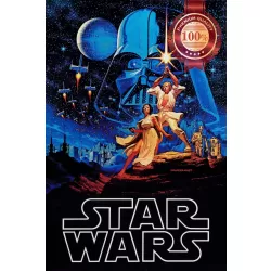 A NEW HOPE 1977 STAR WARS EPISODE IV ORIGINAL CINEMA MOVIE PRINT PREMIUM POSTER