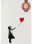 BANKSY GIRL WITH BALLON HEART ORIGINAL ARTWORK WALL ART PRINT PREMIUM POSTER BANKSY GIRL WITH BALLON HEART ORIGINAL ARTWORK WALL ART PRINT PREMIUM POSTER