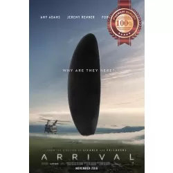 ARRIVAL WHY ARE THEY HERE FILM MOVIE ORIGINAL CINEMA PRINT PREMIUM POSTER