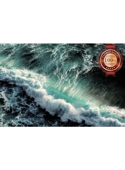WAVE CRASHING ROUGH SEA OCEAN SURF WATER WALL ART PRINT PREMIUM POSTER