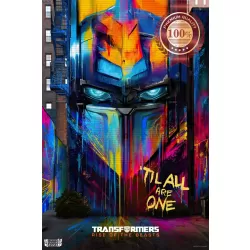 TRANSFORMERS RISE OF THE BEASTS OPTIMUS ART ORIGINAL CINEMA MOVIE PREMIUM POSTER