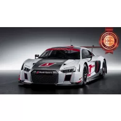 AUDI R8 QUATTRO GT3 RACE SUPER HYPER CAR FRONT SIDE PRINT PREMIUM POSTER