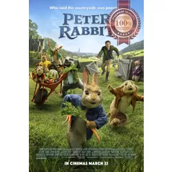 PETER RABBIT 1 2018 ORIGINAL OFFICIAL CINEMA MOVIE PRINT PREMIUM POSTER