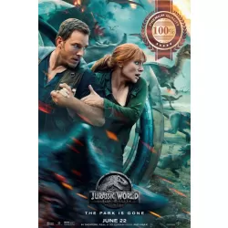 JURASSIC WORLD FALLEN KINGDOM 2018 CINEMA FILM MOVIE PRINT PREMIUM POSTER