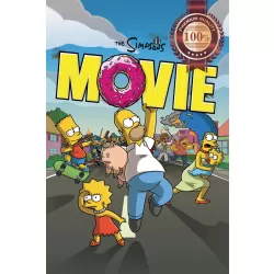 THE SIMPSONS MOVIE CHASED MOB ORIGINAL CINEMA FILM ART PRINT PREMIUM POSTER