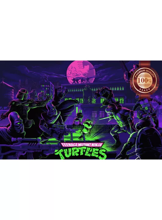 TEENAGE MUTANT NINJA TURTLES TMNT ART ARTWORK COMIC PRINT PREMIUM POSTER TEENAGE MUTANT NINJA TURTLES TMNT ART ARTWORK COMIC PRINT PREMIUM POSTER