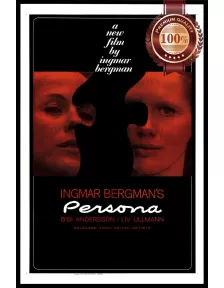 PERSONA 1966 60s OFFICIAL ORIGINAL CINEMA FILM MOVIE PRINT PREMIUM POSTER