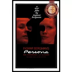 PERSONA 1966 60s OFFICIAL ORIGINAL CINEMA FILM MOVIE PRINT PREMIUM POSTER