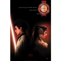 EPISODE II 2 ANAKEN AND PADME 2002 STAR WARS CINEMA MOVIE PRINT PREMIUM POSTER