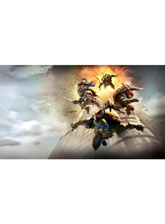 TEENAGE MUTANT NINJA TURTLES EXPLOSION 2014 MOVIE ART PRINT - PREMIUM POSTER