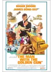 JAMES BOND THE MAN WITH THE GOLDEN GUN 1974 ORIGINAL MOVIE PRINT PREMIUM POSTER JAMES BOND THE MAN WITH THE GOLDEN GUN 1974 ORIGINAL MOVIE PRINT PREMIUM POSTER