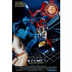 TRON NEW ART 1982 80s ORIGINAL MOVIE FILM CINEMA PRINT PREMIUM POSTER