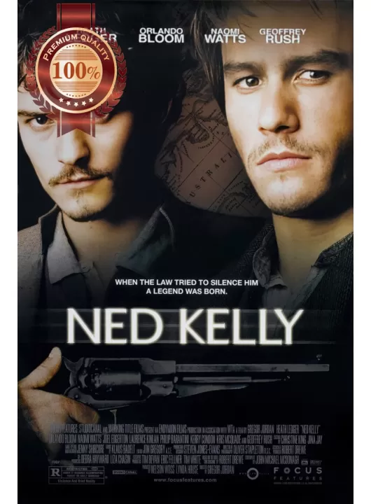 NED KELLY 2003 ORIGINAL AUS MOVIE FILM CINEMA PRINT PREMIUM POSTER NED KELLY 2003 ORIGINAL AUS MOVIE FILM CINEMA PRINT PREMIUM POSTER