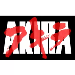 AKIRA ANIME MANGA LOGO PAINT TYPE MOVIE FILM WALL ART PRINT PREMIUM POSTER