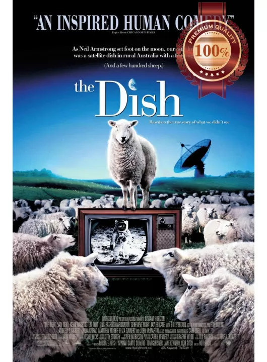 THE DISH 2000 ORIGINAL AUS MOVIE FILM CINEMA PRINT PREMIUM POSTER THE DISH 2000 ORIGINAL AUS MOVIE FILM CINEMA PRINT PREMIUM POSTER