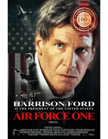 AIR FORCE ONE HARRISON FORD 90s FILM MOVIE ORIGINAL PRINT PREMIUM POSTER