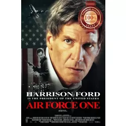 AIR FORCE ONE HARRISON FORD 90s FILM MOVIE ORIGINAL PRINT PREMIUM POSTER