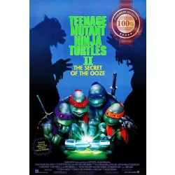 TEENAGE MUTANT NINJA TURTLES 2 1993 OFFICIAL ORIGINAL MOVIE PRINT PREMIUM POSTER