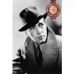 HUMPHREY BOGART FAMOUS ACTOR ORIGINAL CINEMA MOVIE PRINT PREMIUM POSTER