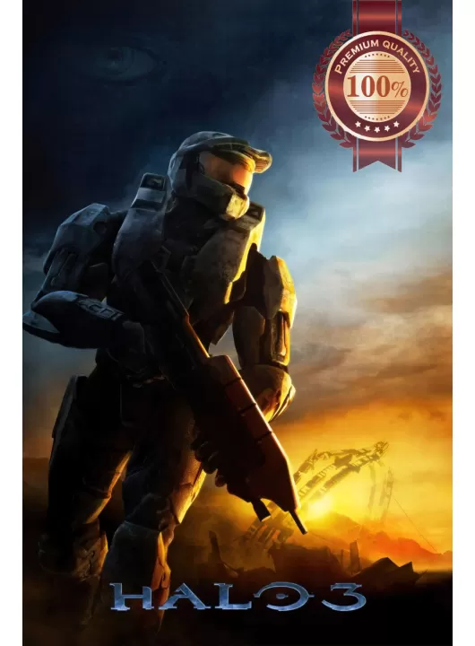 HALO 1 2 3 MASTER CHIEF EYES ORIGINAL VIDEO GAME ART PRINT PREMIUM POSTER HALO 1 2 3 MASTER CHIEF EYES ORIGINAL VIDEO GAME ART PRINT PREMIUM POSTER