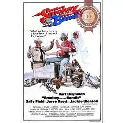 SMOKEY AND THE BANDIT 1977 70s ORIGINAL OFFICIAL FILM MOVIE PRINT PREMIUM POSTER