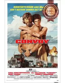 CONVOY 1978 70s OFFICIAL ORIGINAL CINEMA MOVIE FLIM ART PRINT PREMIUM POSTER