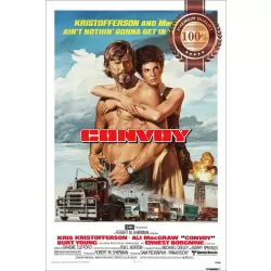 CONVOY 1978 70s OFFICIAL ORIGINAL CINEMA MOVIE FLIM ART PRINT PREMIUM POSTER