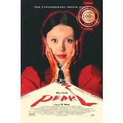 PEARL 2022 TI WEST FILM ORIGINAL OFFICIAL CINEMA MOVIE PRINT PREMIUM POSTER