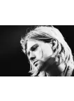 KURT COBAIN MUSICAN NIRVANA SIDE PORTRAIT FACE PHOTO PRINT PREMIUM POSTER