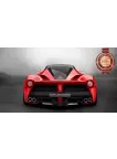 FERRARI LAFERRARI BACK RED SPORTS SUPER DREAM CAR PHOTO PRINT PREMIUM POSTER FERRARI LAFERRARI BACK RED SPORTS SUPER DREAM CAR PHOTO PRINT PREMIUM POSTER