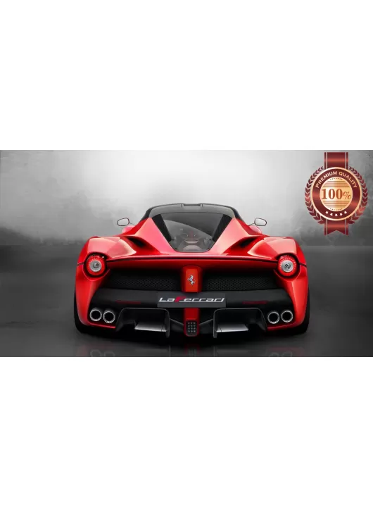 FERRARI LAFERRARI BACK RED SPORTS SUPER DREAM CAR PHOTO PRINT PREMIUM POSTER FERRARI LAFERRARI BACK RED SPORTS SUPER DREAM CAR PHOTO PRINT PREMIUM POSTER
